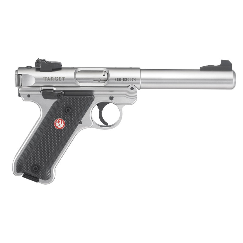 Pistolet 22Lr Ruger Mark IV Target Inox