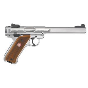 Pistolet 22Lr Ruger Mark IV Inox Compétition