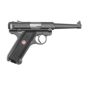 Pistolet Ruger  MARK IV STANDARD .22LR BRONZE CANON FUSELE