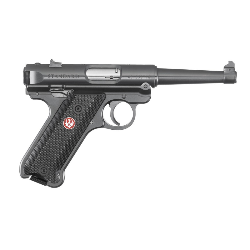 Pistolet Ruger  MARK IV STANDARD .22LR BRONZE CANON FUSELE