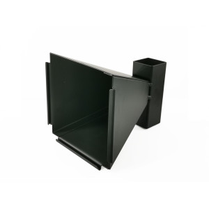 PORTE CIBLE CONIQUE MÉTALLIQUE 17X17 CM