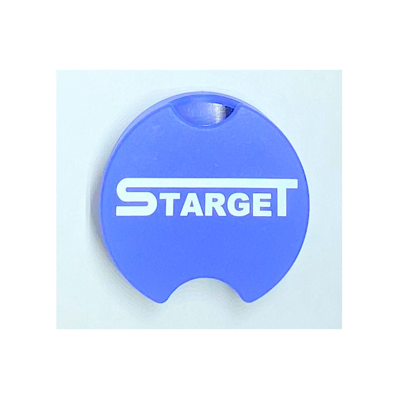 Pince clips bleue Starget Shooting pour boîte de plombs