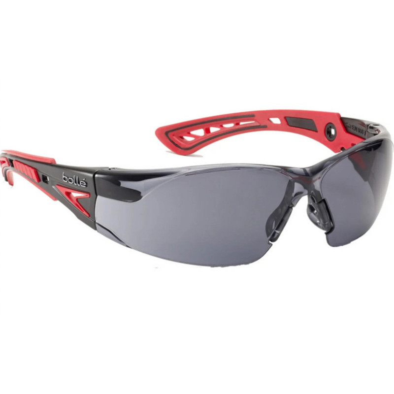 LUNETTES BOLLE RUSH+ PLATINUM VERRES FUMÉS NOIR