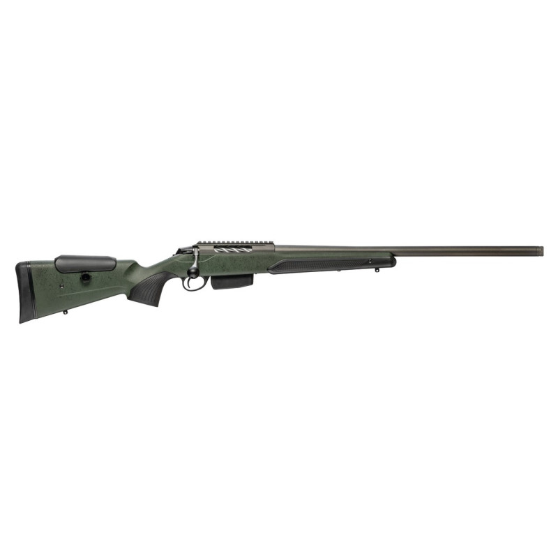 CARABINE TIKKA T3X  SUPER VARMINT TUNGSTEN CERAK VERTE 22-250/8 NS PICA