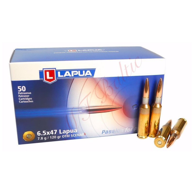 Munitions 6,5X47 Lapua HPBT Scenar L