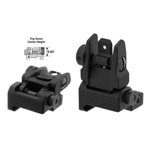 CRAN DE MIRE FLIP UP AR15 / AR10