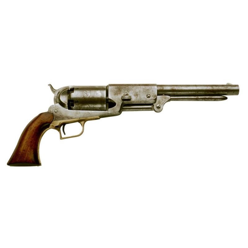 REVOLVER UBERTI 1847 WALKER CAL.44  9" CONIQUE ANTIQUE POUDRE NOIRE