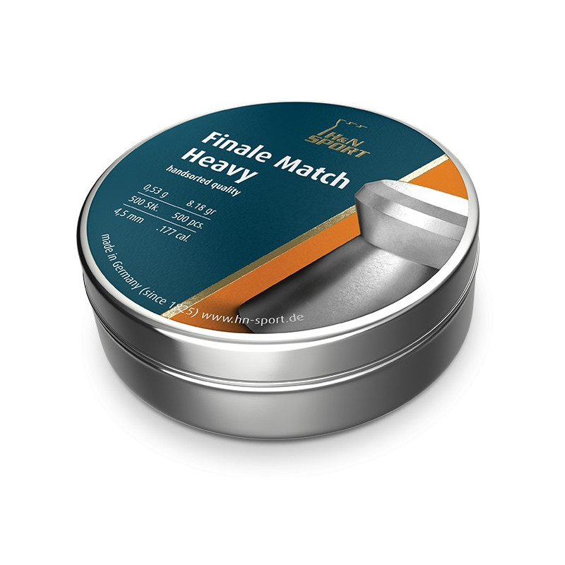Plombs H&N Finale Match Heavy diamètre 4.50