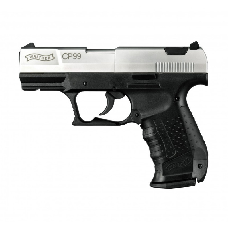 Pistolet à plombs CO2 CP99 BICOLORE WALTHER CAL 4.5MM