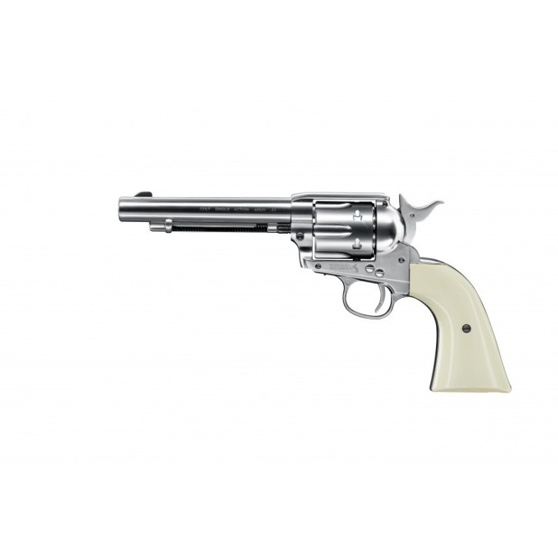 REVOLVER COLT SA ARMY 45 5.5'' CO2 CALIBRE 4.5 MM ANTIQUE FINISH