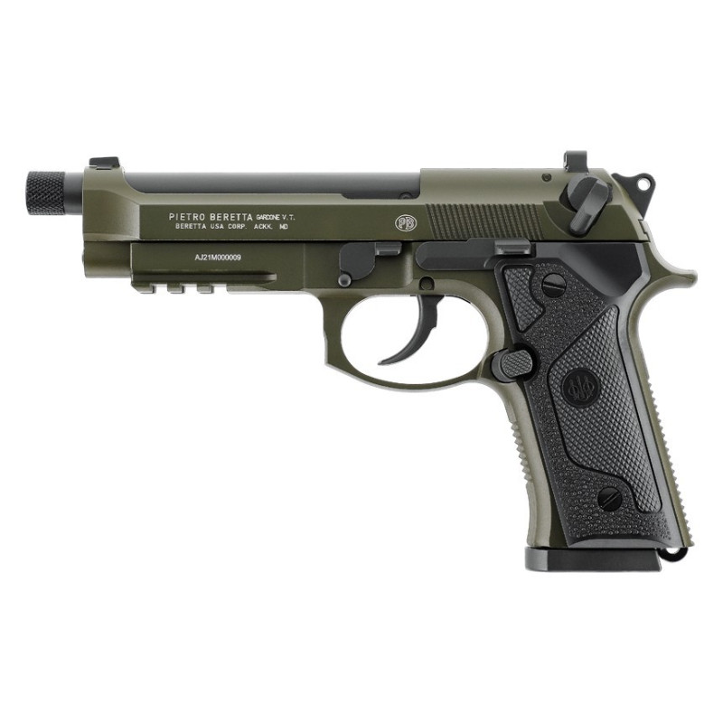 PISTOLET BERETTA M9A3 FM CO2 CALIBRE BB/4.5 MM - NOIR VERT