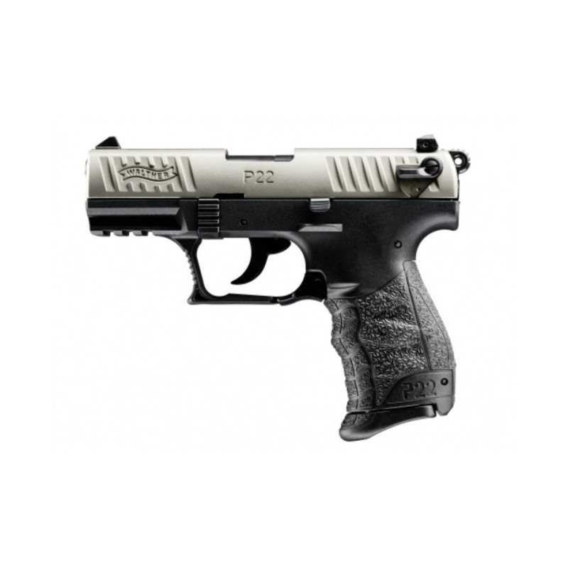 Pistolet 22Lr Walther P22Q nickel