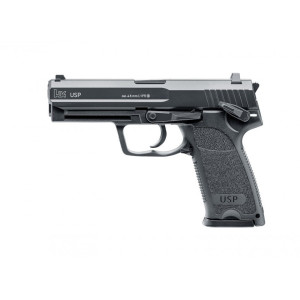 PISTOLET HECKLER & KOCH USP BLACK BLOWBACK CO2 CALIBRE BB/4.5MM