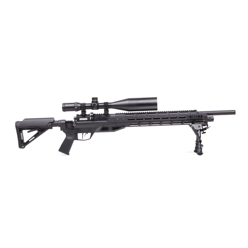 CARABINE CROSMAN ARMADA PCP 5.5 19.9J + LUNETTE 4-16X50