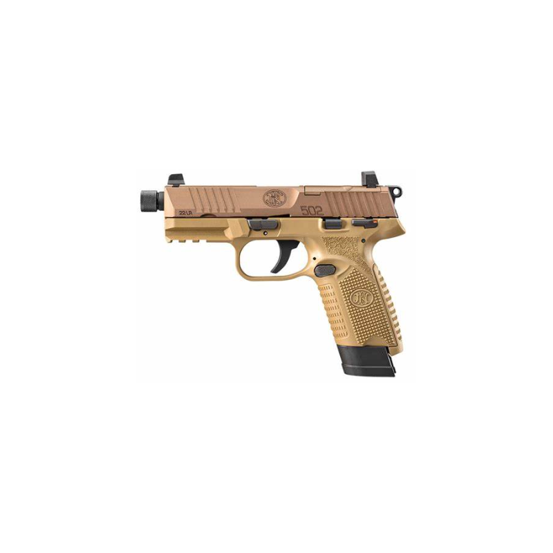 PISTOLET FN 502 FDE TACTICAL CALIBRE 22LR