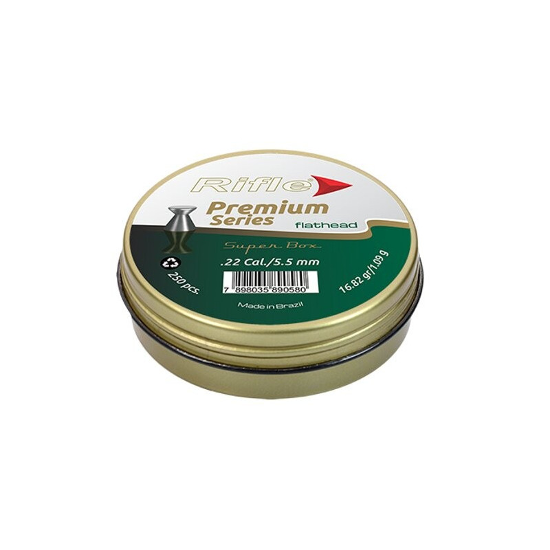 Plombs Rifle Ammunition Flathead PREMIUM 5.5/ Cal.22