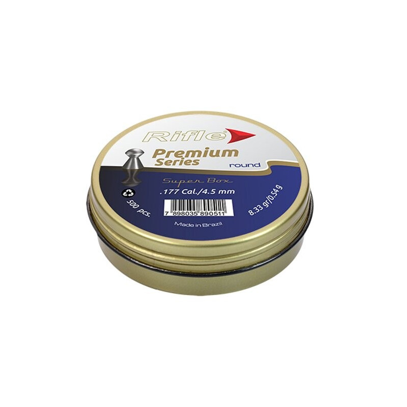 Plombs Rifle Ammunition Round 4.5 mm / Cal .177