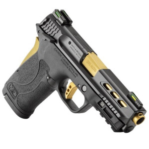PISTOLET S&W GOLD PORTED BARREL M&P380 CALIBRE 380 AUTO