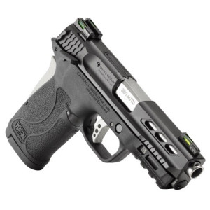 PISTOLET S&W BLACK PORTED BARREL M&P 380 SHIELD CALIBRE 380 AUTO