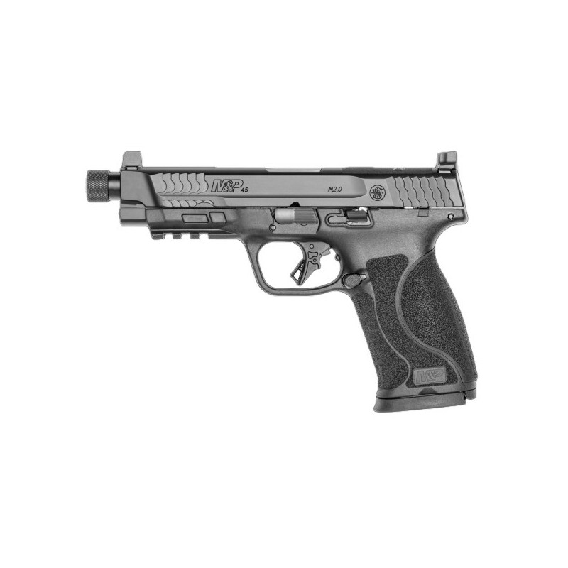 PISTOLET S&W M&P 45 M2.0 THREADED BARREL OPTICS READY FULL SIZE CALIBRE .45 ACP