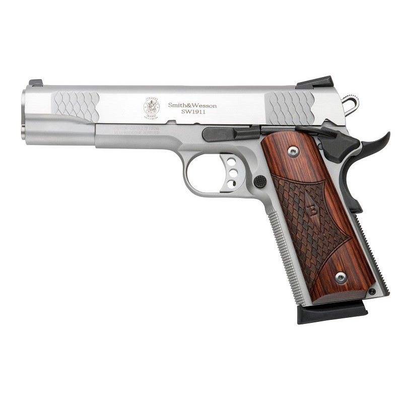 PISTOLET S&W SW1911 E-SERIES STAINLESS CALIBRE .45ACP
