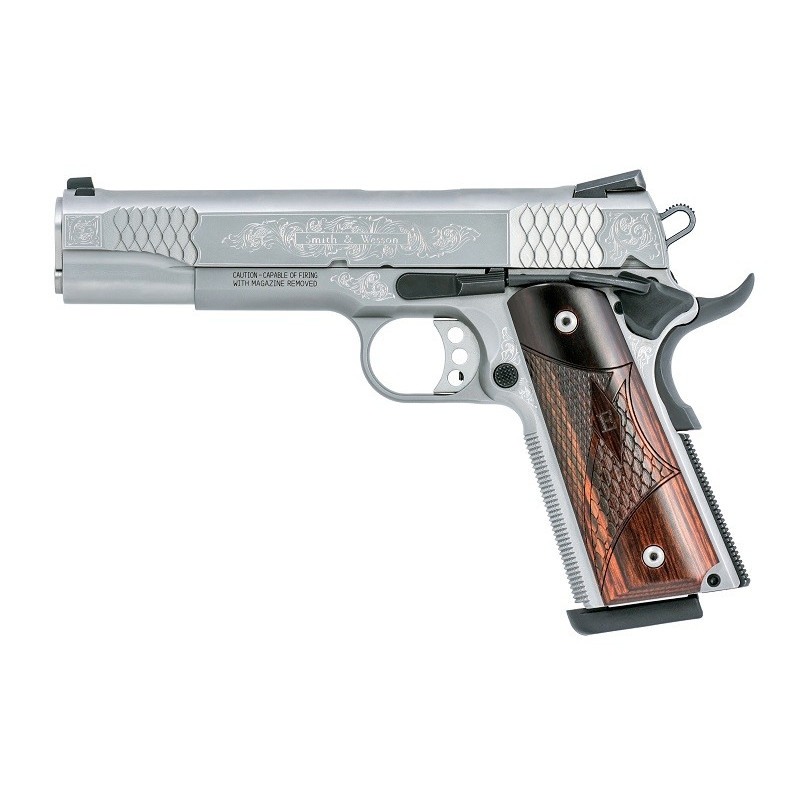 PISTOLET S&W SW1911 E-SERIES GRAVE CALIBRE .45ACP