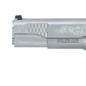 PISTOLET S&W SW1911 E-SERIES GRAVE CALIBRE .45ACP