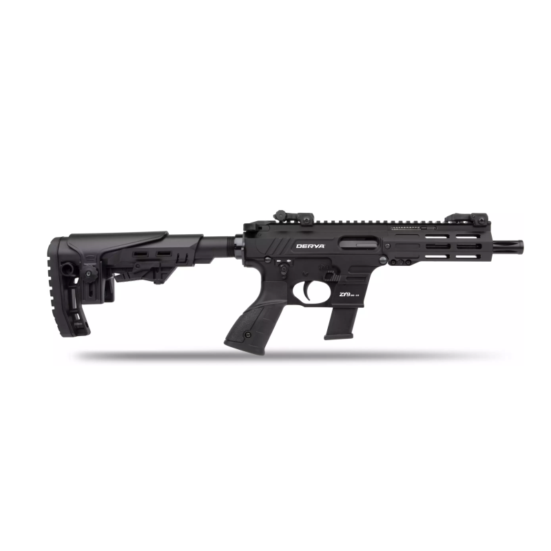 Carabine DERYA ZY9 semi-auto 9X19 avec double système d'armement