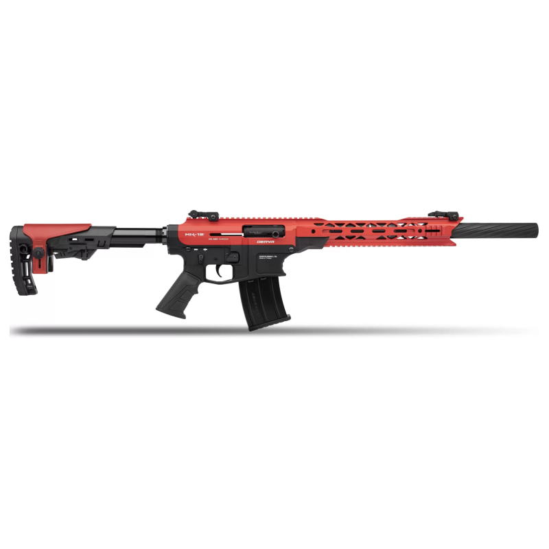 Carabine DERYA MK12 CAL. 12/76 ROUGE ET NOIR