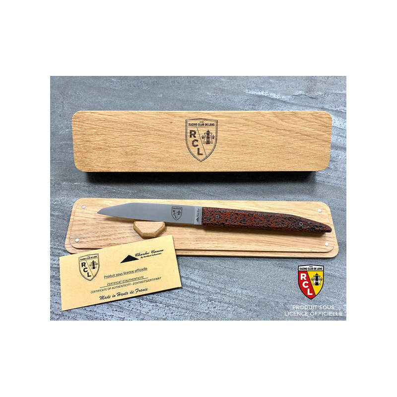 Couteau pliant RC LENS édition SANG & OR (SOUS LICENCE OFFICIELLE)