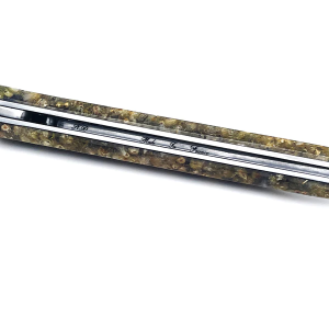 Couteau pliant manche en fleur d'immortelle de Corse