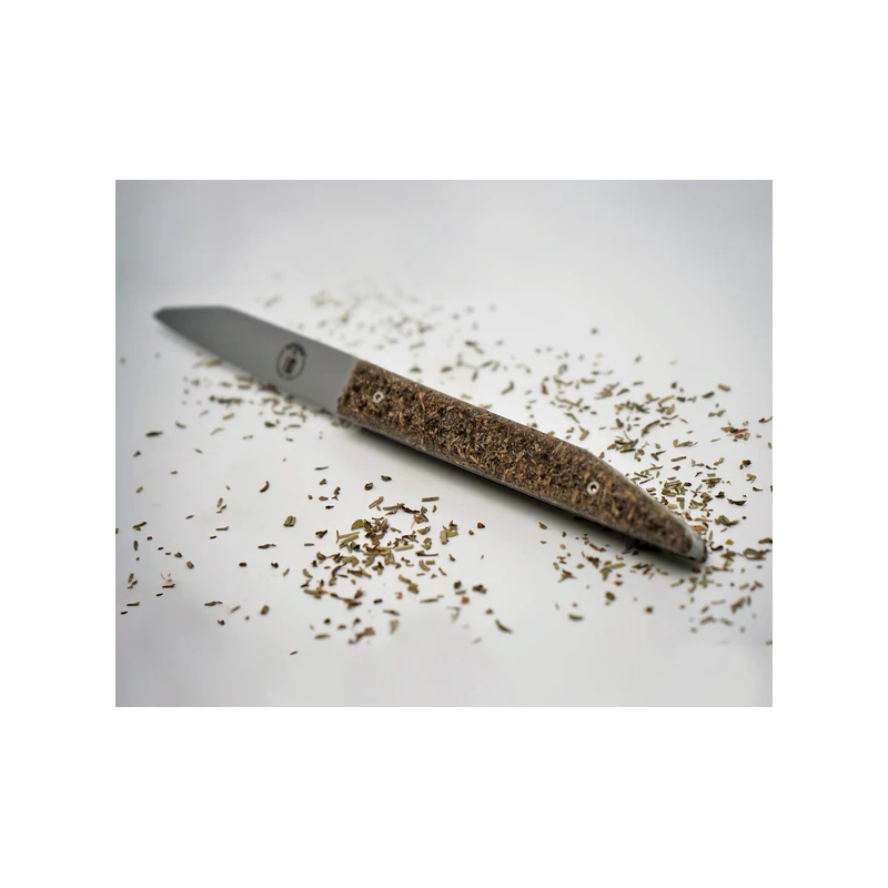 Couteau pliant manche en herbes de Provence