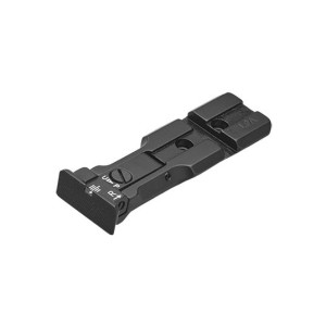 Hausse LPA pour revolver Smith et Wesson finition noire avec rail 21mm