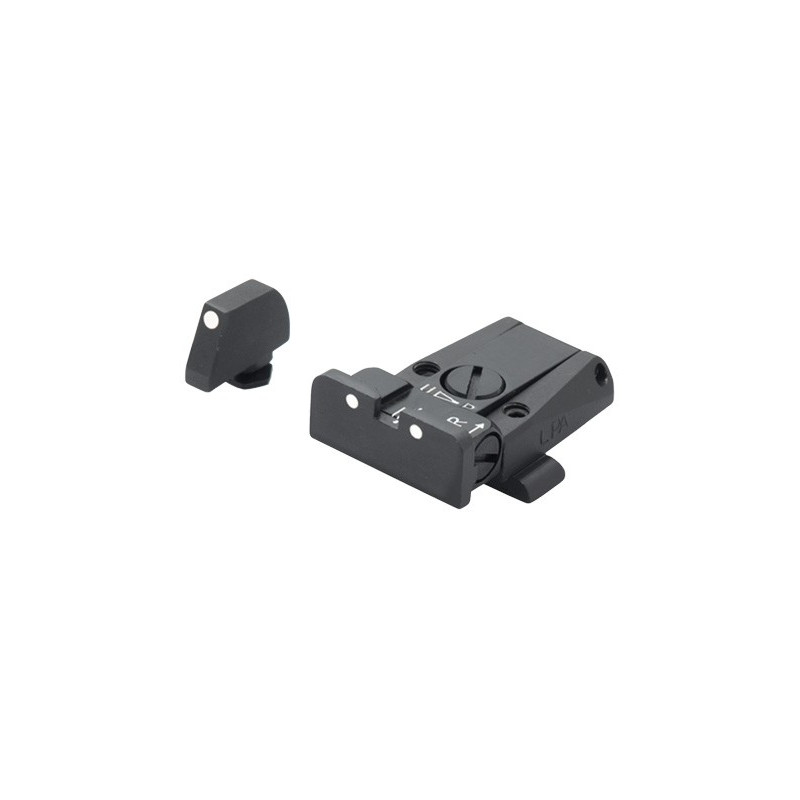 Hausse réglable LPA pour Glock mod. 17 à 34 (nvelle queue d'arronde)