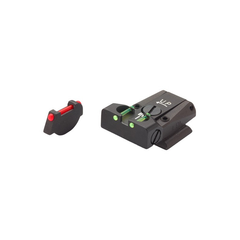 Hausse réglable en hauteur et dérive LPA pour Ruger P90-91-92-93-94-95-97