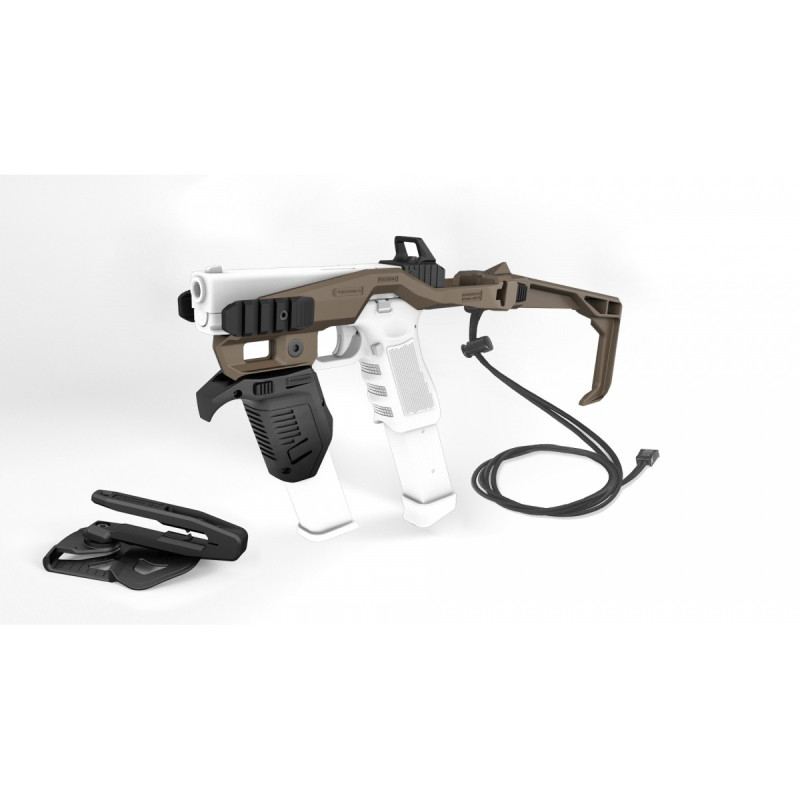 KIT CROSSE STABILISATRICE RECOVER 20/20N POUR GLOCK - NOIR