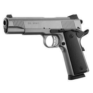 PISTOLET TISAS ZIG M 1911 INOX (9X19MM)