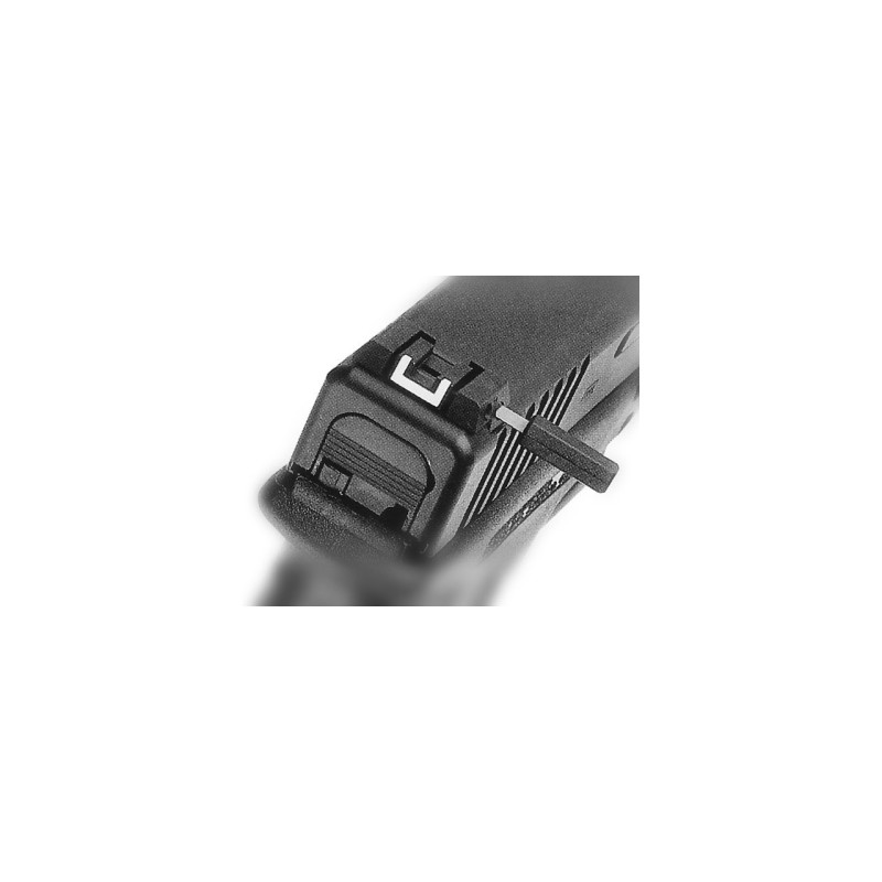 HAUSSE GLOCK RÉGLABLE PLASTIQUE 6.1 MM à 7.3 MM