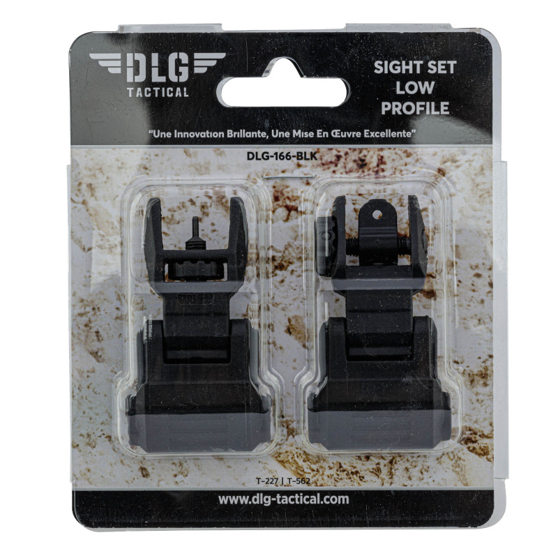 ORGANES DE VISÉE FLIP-UP BAS RÉGLABLES