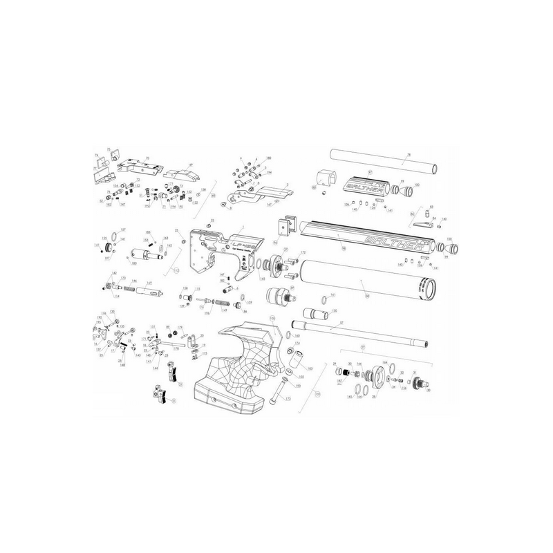 Kit de Joints pour pistolet Walther LP400