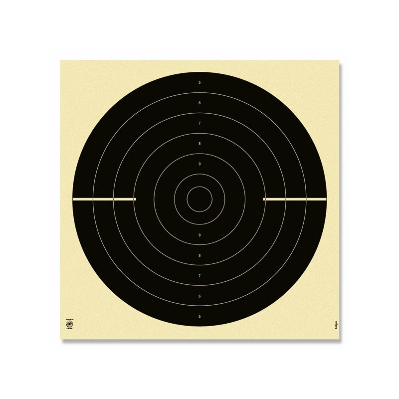 Cibles pistolet 25 mètres KRUGER
