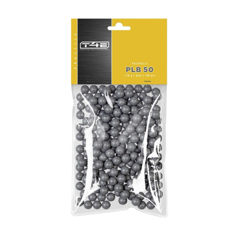 BILLES SYNTHETIQUES POUR PLINKING CAL 50 X100 - PRACTICE PLB 50