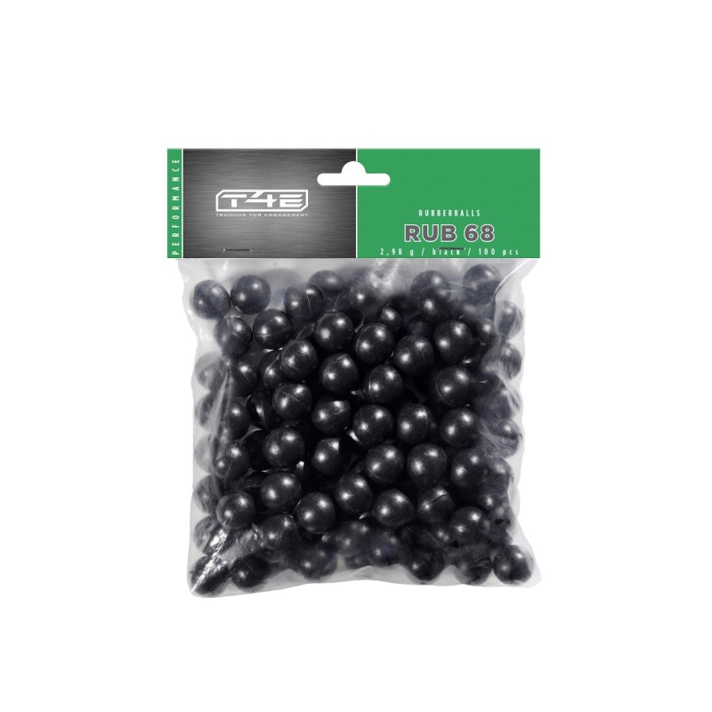BILLES CAOUTCHOUC CAL 68 X100