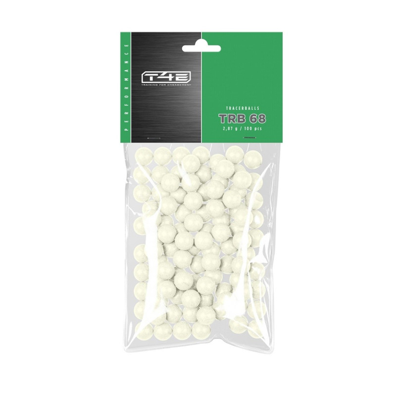 BILLES FLUORESCENTES CAL 68 X100 - PERFORMANCE TRB 68