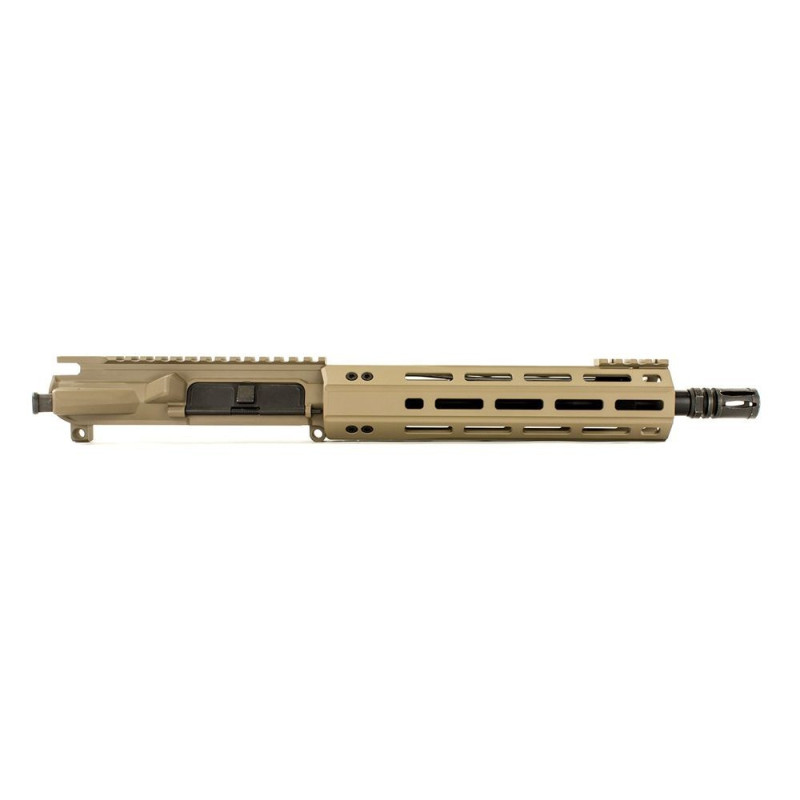 Upper complet 10'' FDE pour carabine semi auto type AR15 cal .300 Blackout M-Lok