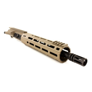 Upper complet 10'' FDE pour carabine semi auto type AR15 cal .300 Blackout M-Lok
