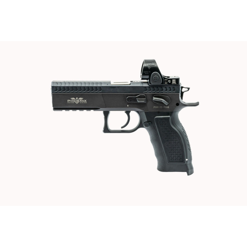 Pistolet Phoenix Predator Optic Alu polymère Noir calibre 9mm