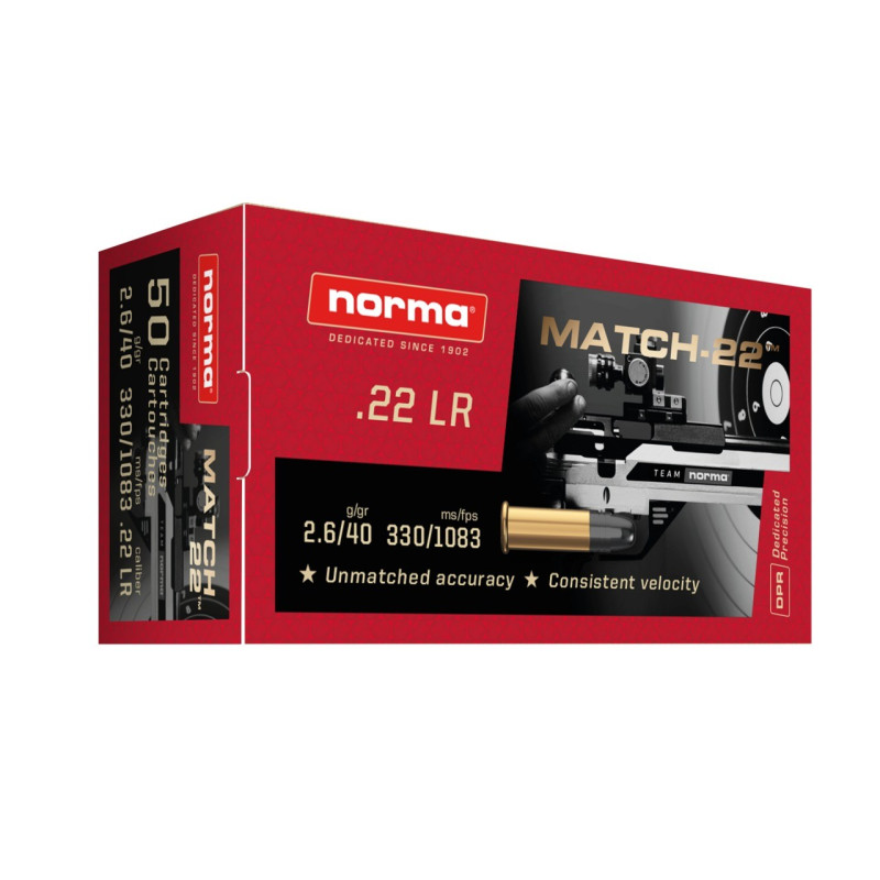 Munitions 22Lr NORMA Match-22