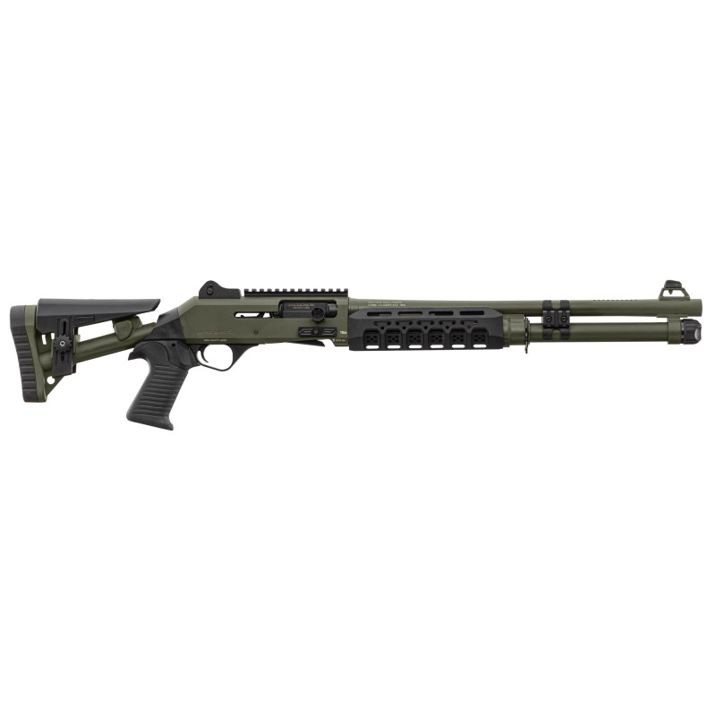 Fusil semi auto AKSA ARMS S4 EXTREME Cal. 12/76 - OD GREEN