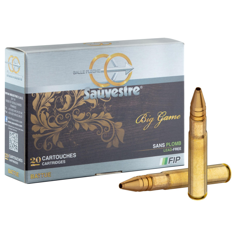 Munition grande chasse Sauvestre .35 Whelem - spéciale battue